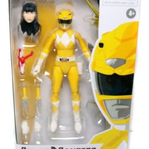 Boneco Power Rangers Trini Amarela Lightning Collection 15cm