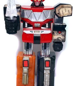 Boneco Megazord Power Rangers Punch Bootleg 21cm Anos 90