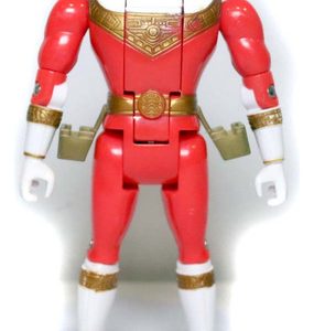 Boneco Power Rangers Vira Cabeça Vermelho Zeo Bandai 90s