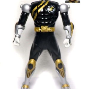 Boneco Power Rangers Vira Cabeça Preto Danny Força Animal