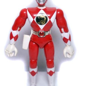 Boneco Power Rangers Vermelho Grande 20cm 1994