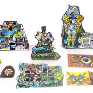 Adesivos E Papelões Para O Castelo De Grayskull He-man 80's