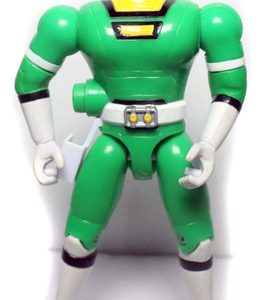 Boneco Power Rangers Turbo Verde Bandai Anos 90