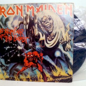 Lp Iron Maiden The Number Of The Beast Disco De Vinil