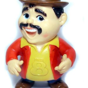 Boneco Capulina Vinilos Romay México Anos 70 14cm Chaves