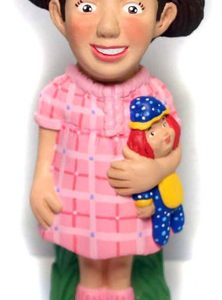 Popis Chaves Estilo Abekas Boneco Boneca Gesso 15cm