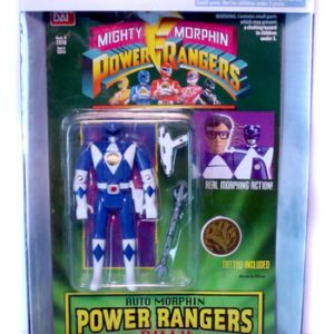 Power Rangers Azul Vira Cabeça Boneco Bandai 2018 Billy