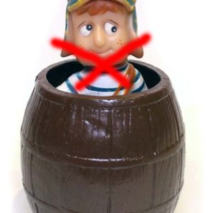 Barril Do Chaves Repro Abekas Anos 90 Para Boneco