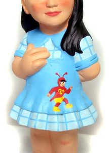 Paty Versão 1975 Chaves Estilo Abekas Boneco Boneca Gesso