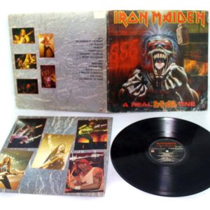 Lp Iron Maiden A Real Dead One Disco Vinil Ao Vivo 1993 Leia