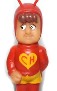 Boneco Chapolin Colorado Abekas Chaves Vinil Anos 90