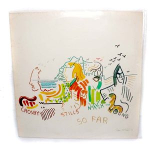 Crosby Stills Nash And Young So Far Coletânea Disco Vinil Lp