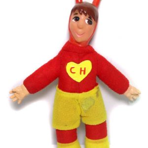 Boneco Chapolin Chaves Mexicano 29cm Anos 70 80