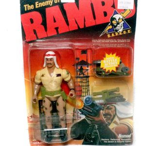 Nomad Rambo Boneco Lacrado Anos 80 Coleco = Glasslite