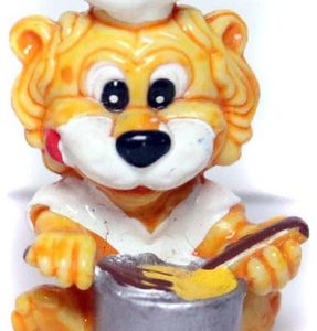 1 Leão Leõzinho Kinder Ovo Pintado À Mão Miniatura Anos 90