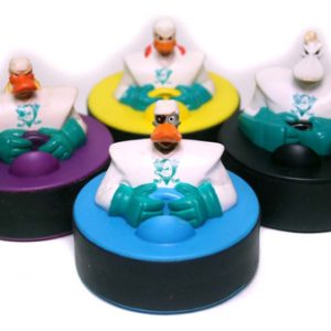 Super Patos Discos De Hóquei Bonecos Mcdonald's Coleção 1997