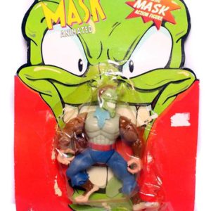 O Máskara Wolf Mask Boneco Bootleg Anos 90 Na Embalagem