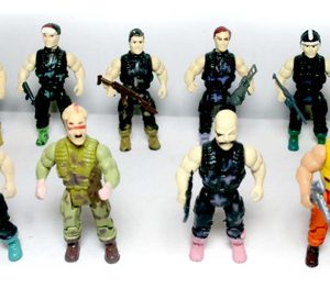 Lote 10 Bonecos Anões S.o.s. Commandos Sos Gullier Bootleg