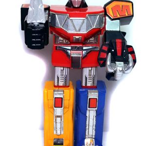 Megazord Power Rangers Punch 1991 Bandai 21cm Boneco Raro