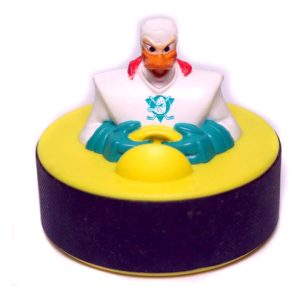 Mallory Super Patos Mcdonald's 1997 Disco De Hóquei Boneco