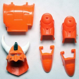 6 Peças Armadura Samurai Warriors Tristan Para Boneco