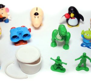 12 Bonecos Toy Story Miniaturas 3cm Rex Sr. Cabeça De Batata