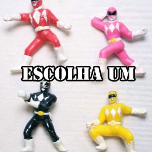 Unidade Boneco Miniatura Power Rangers Tombola Anos 90