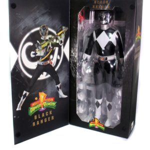 Power Rangers Preto Threezero 1/6 Action Figure Boneco 30cm