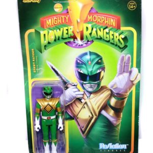 Power Rangers Verde Reaction Super7 Boneco 10cm Lacrado