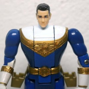 Power Rangers Vira Cabeça Azul Rocky Zeo Anos 90 1996