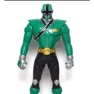 Power Rangers Vira Cabeça Samurai Verde Boneco Bandai 2010