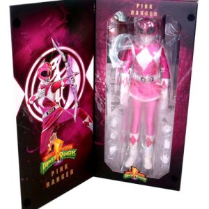 Power Rangers Rosa Threezero 1/6 Action Figure Boneca 29cm