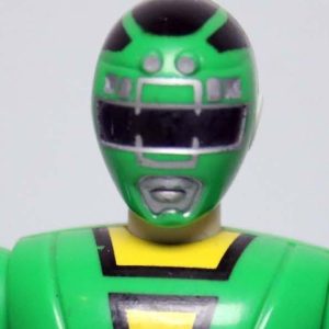Power Rangers Verde Turbo Chogokin Carrangers Boneco 12cm 97