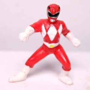 Vermelho Power Rangers Tombola Chupa Chups 1995 Anos 90 4cm