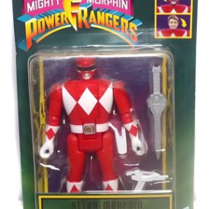 Power Rangers Vermelho Vira Cabeça Flip Head Retro Hasbro